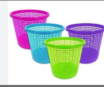 Office plastic Paper dustbins for home office church schools hospitals
