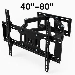 TOP General 40"-80", 43'', 50'', 55'', 60'', 65'', 70'', 75'', 80'' Rotating Swivel & Tilt TV Wall Mount Bracket.VESA compliance: 200x200, 200x400mm, 300x300mm, 400x400mm, 600x400mm Loading Weight: 11