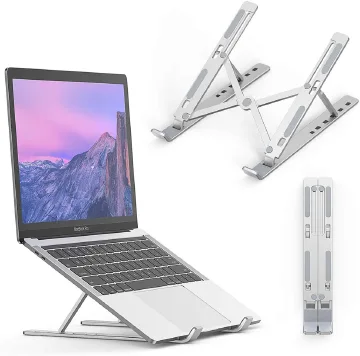 Aluminum Foldable Laptop Stand Adjustabl
