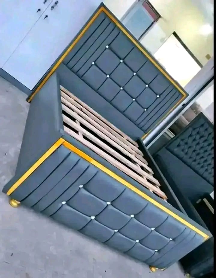 【ON OFFER】 Modern Chester Bed Velvet Bed Frame High Quality Durable Beds With Classic Design