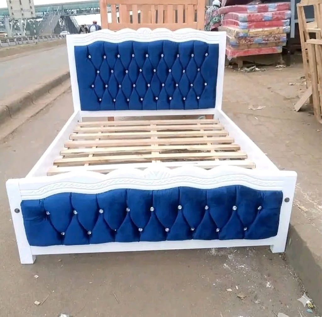 【ON OFFER】 Modern Chester Bed Velvet Bed Frame High Quality Durable Beds With Classic Design