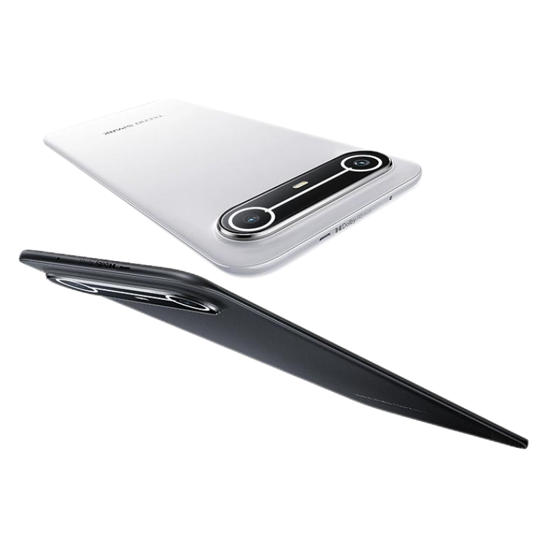 Tecno Spark Slim 16(8+8)GB RAM 256GB ROM 6.78 Inch AMOLED 1224x2720 144Hz MediaTek Helio G200 Phones 50MP Rear 1440p 13MP Front 5160mAh Battery 45W Reverse Phone Android 15 HIOS IP64 5.9mm Smartphones