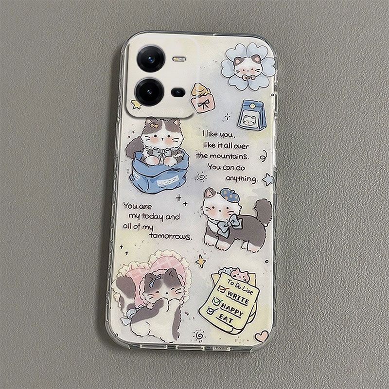 Suitable for Transsion TecnoSpark 40 4G phone case, trendy European and American cartoon trend, artistic simplicity and creativity