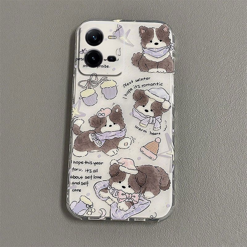 Suitable for Transsion TecnoSpark 40 4G phone case, trendy European and American cartoon trend, artistic simplicity and creativity