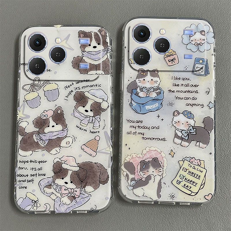 Suitable for Transsion TecnoSpark 40 4G phone case, trendy European and American cartoon trend, artistic simplicity and creativity