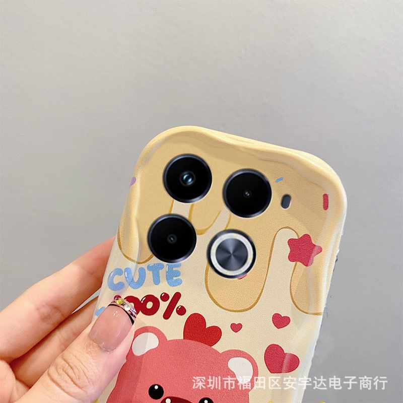 Suitable for INFINIX HOT50/40 phone case SPARK10/20 case SMART8 cartoon phone protective case