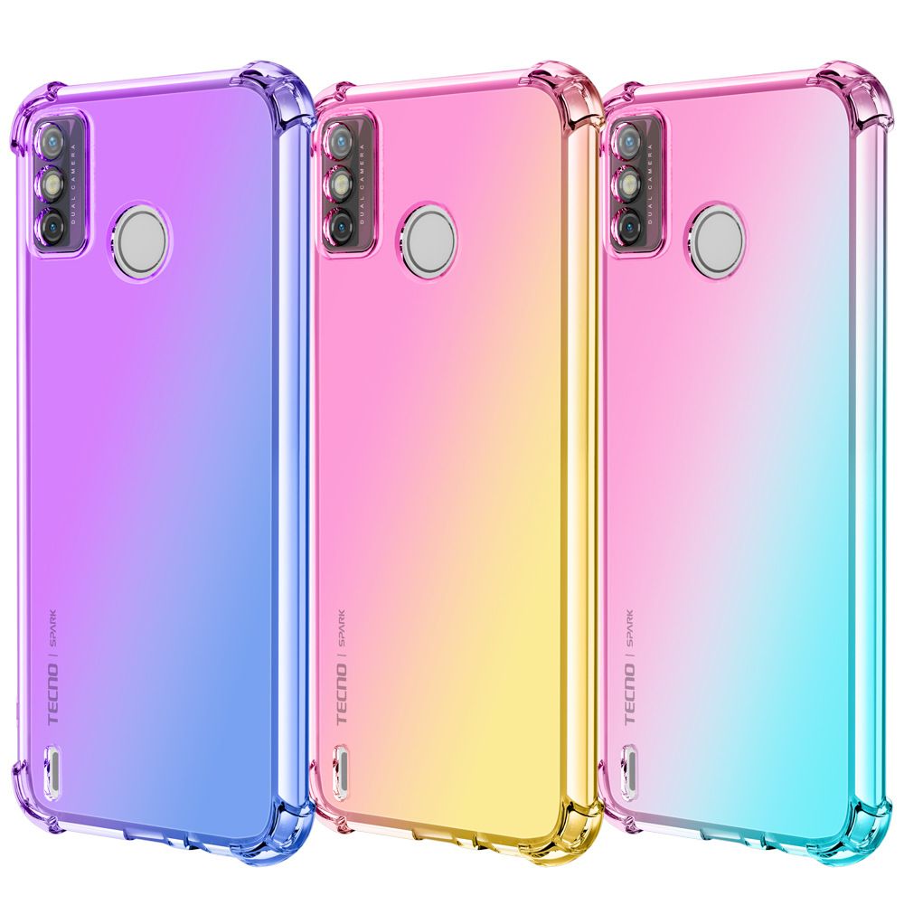 +Transsion TECNOSSpark GO phone case POVA3 anti drop SPARK GO2022 gradient SPARK8P suitable