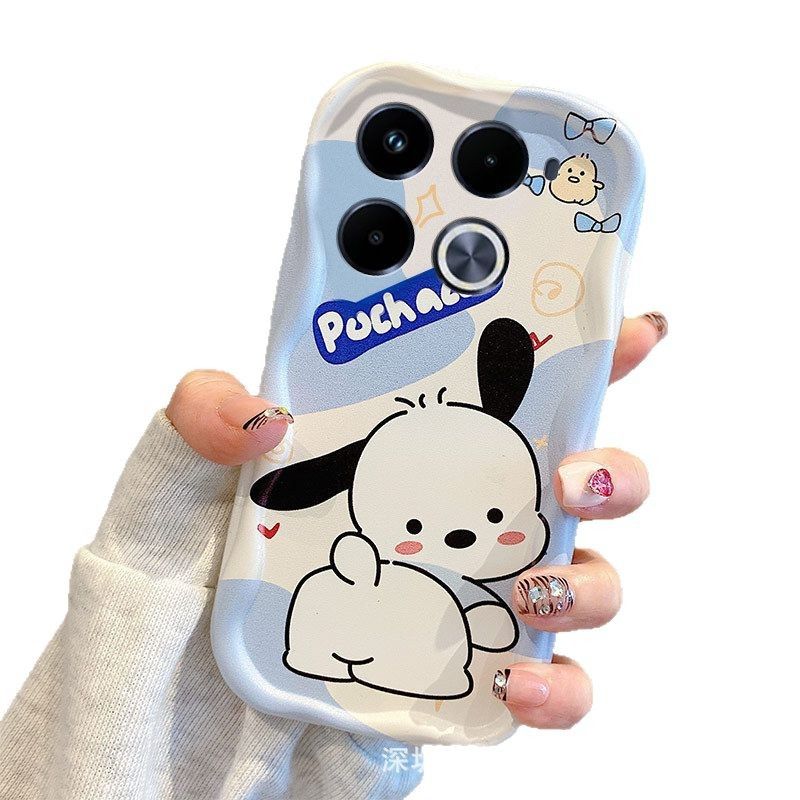 Cartoon Phone Case for Infinix Hot 50/40 Spark 10/20 Smart 8 Soft Silicone Shockproof Cover