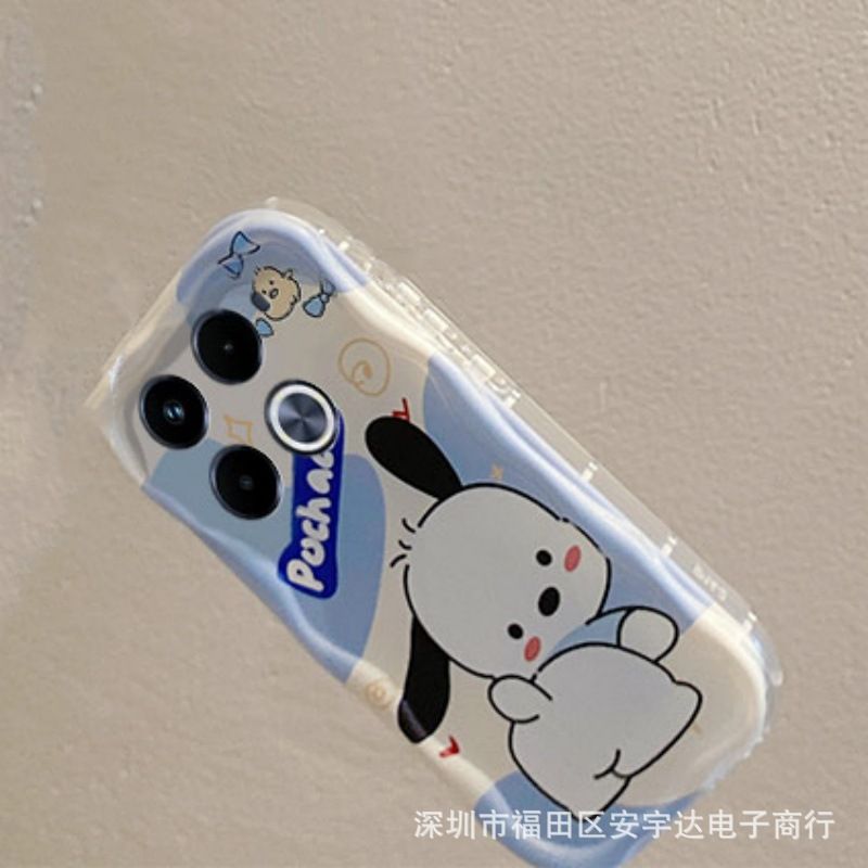 Cartoon Phone Case for Infinix Hot 50/40 Spark 10/20 Smart 8 Soft Silicone Shockproof Cover