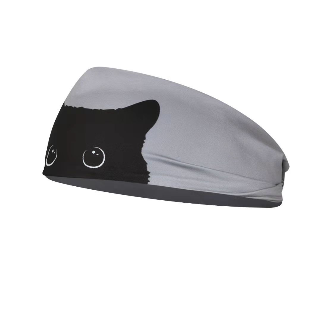 African Print Headband Women Wide Elastic Hairband Ankara Pattern Stretch Head Wrap Boho Hair Accessories for Daily Wear