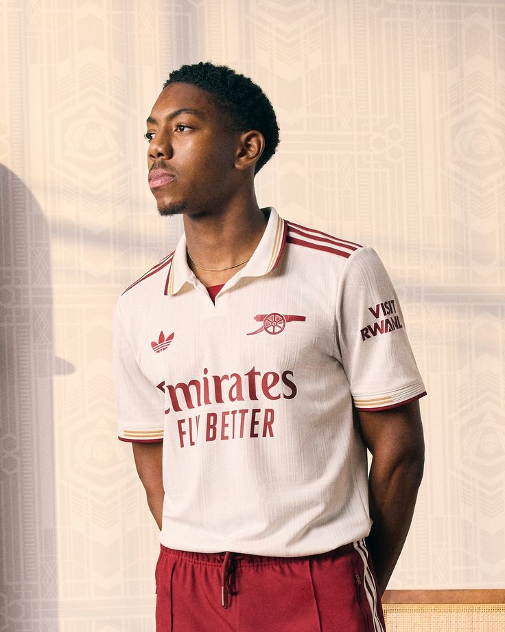 Arsenal 2025/26 Away Kit | Collared Heritage Jersey | Lightning Bolt Edition