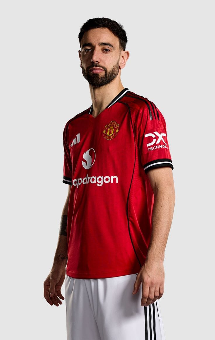 Manchester United 2025/26 Home Kit | Special Edition Collab | V-Neck Design