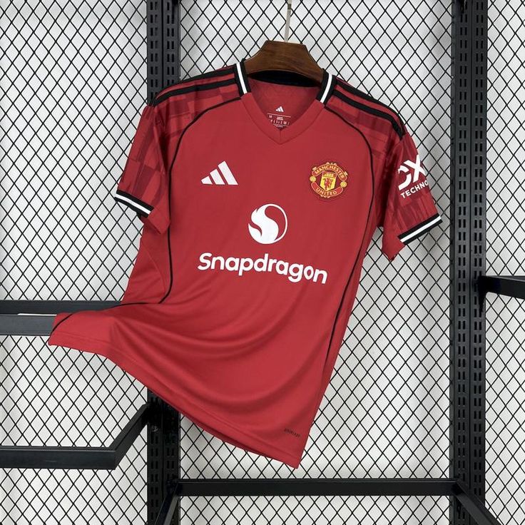 Manchester United 2025/26 Home Kit | Special Edition Collab | V-Neck Design