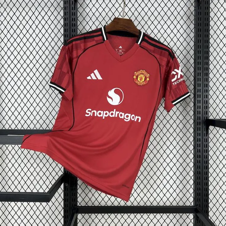 Manchester United 2025/26 Home Kit | Special Edition Collab | V-Neck Design