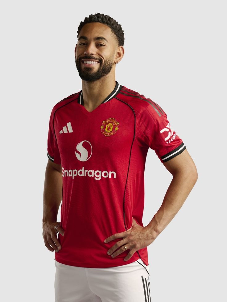 Manchester United 2025/26 Home Kit | Special Edition Collab | V-Neck Design