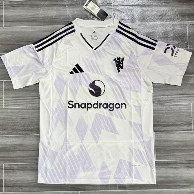Manchester United 2025/26 Away Kit | V-Neck Collab Edition | Official Replica