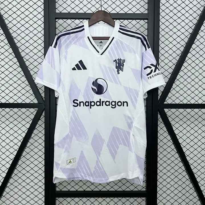Manchester United 2025/26 Away Kit | V-Neck Collab Edition | Official Replica