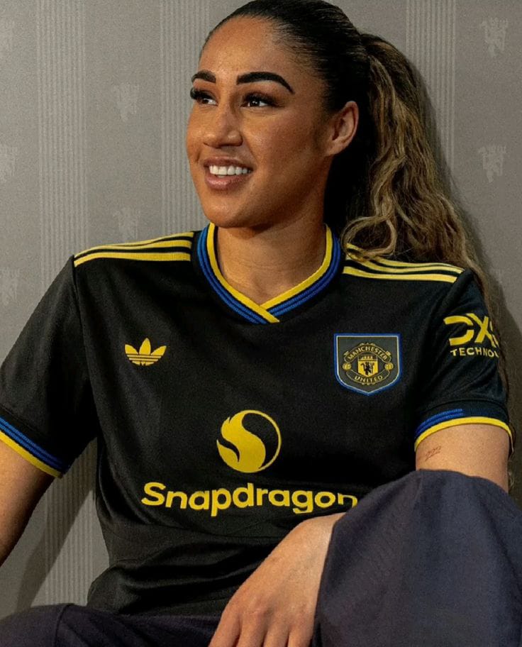 Manchester United 2025/26 Third Kit | V-Neck Collab Edition | Limited Release