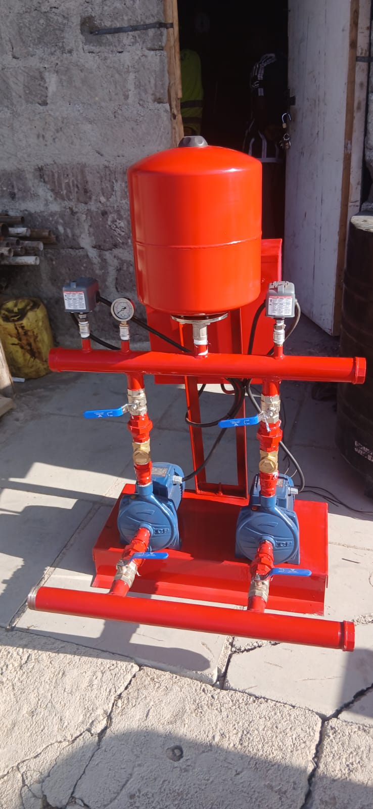 5 horsepower duty and standby pump