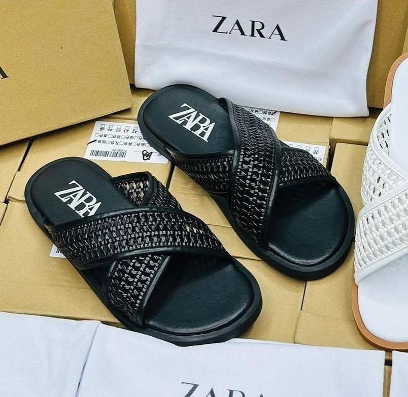 Elegant High Quality Zara Slipper Ladies Sandals