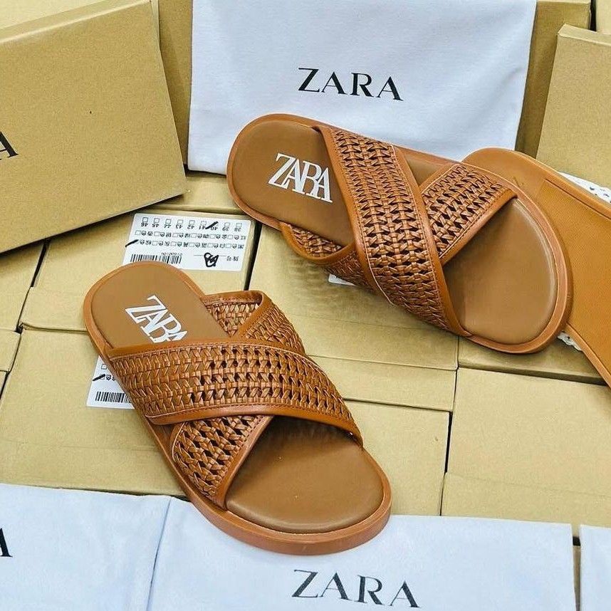 Elegant High Quality Zara Slipper Ladies Sandals