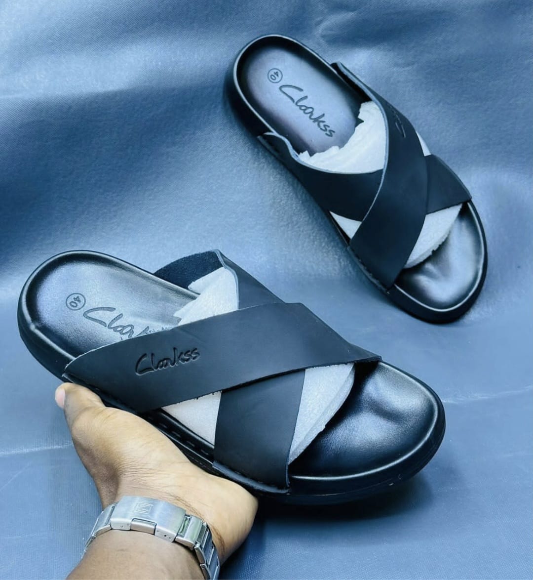 High Quality Clarks Open Men Open Slipper Sandals
