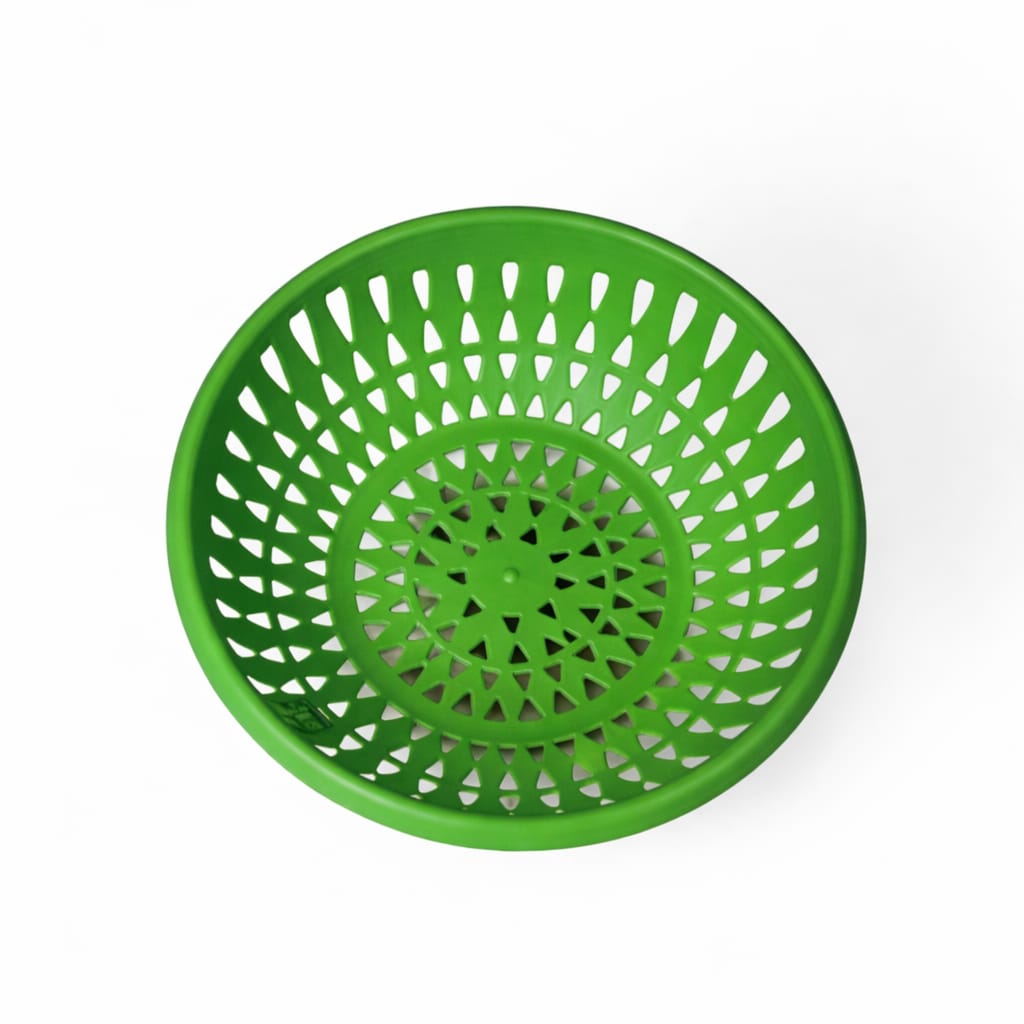 Durable plastic colander round kitchen fruit basket Round Plastic Basket  Organizers & Storage Basket For Fish, Fruit, Vegetable, Multipurpose Use washing, harvesting and sun-drying,