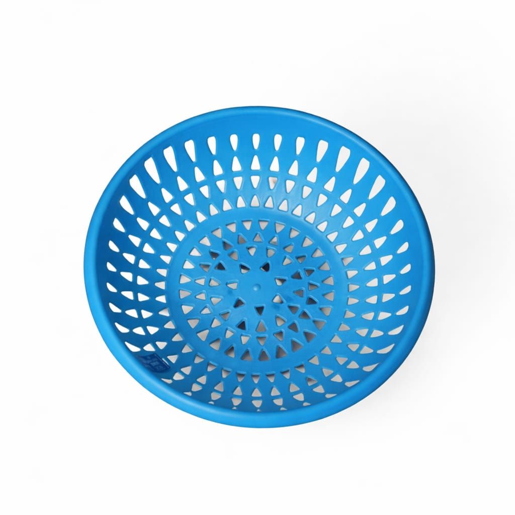 Durable plastic colander round kitchen fruit basket Round Plastic Basket  Organizers & Storage Basket For Fish, Fruit, Vegetable, Multipurpose Use washing, harvesting and sun-drying,