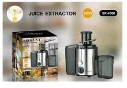 Sokany 800W Juice Extractor Blender, Electric Fruit & Vegetable Juicer Machine, Large Capacity, Easy to Clean, BPA-free