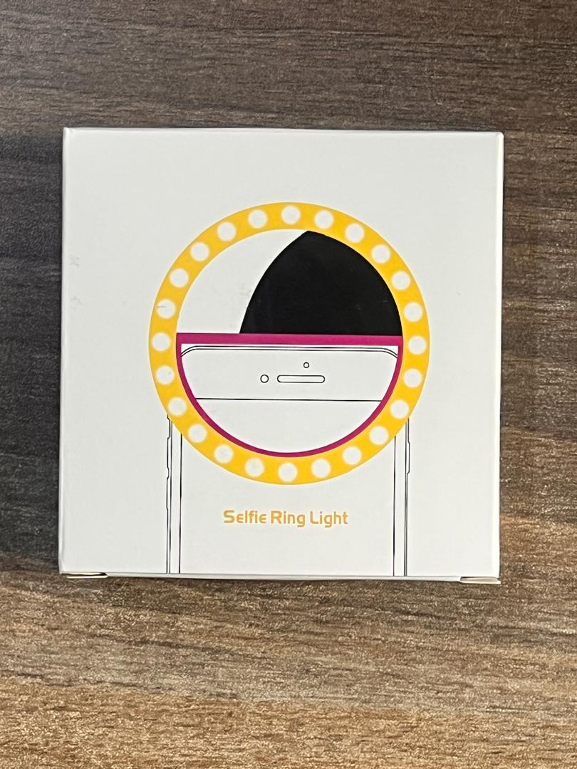 Selfie Ring Light Clip for Phone with Adjustable Brightness, Portable LED Fill Light for Makeup, TikTok, Video Recording, Live Streaming and Photography