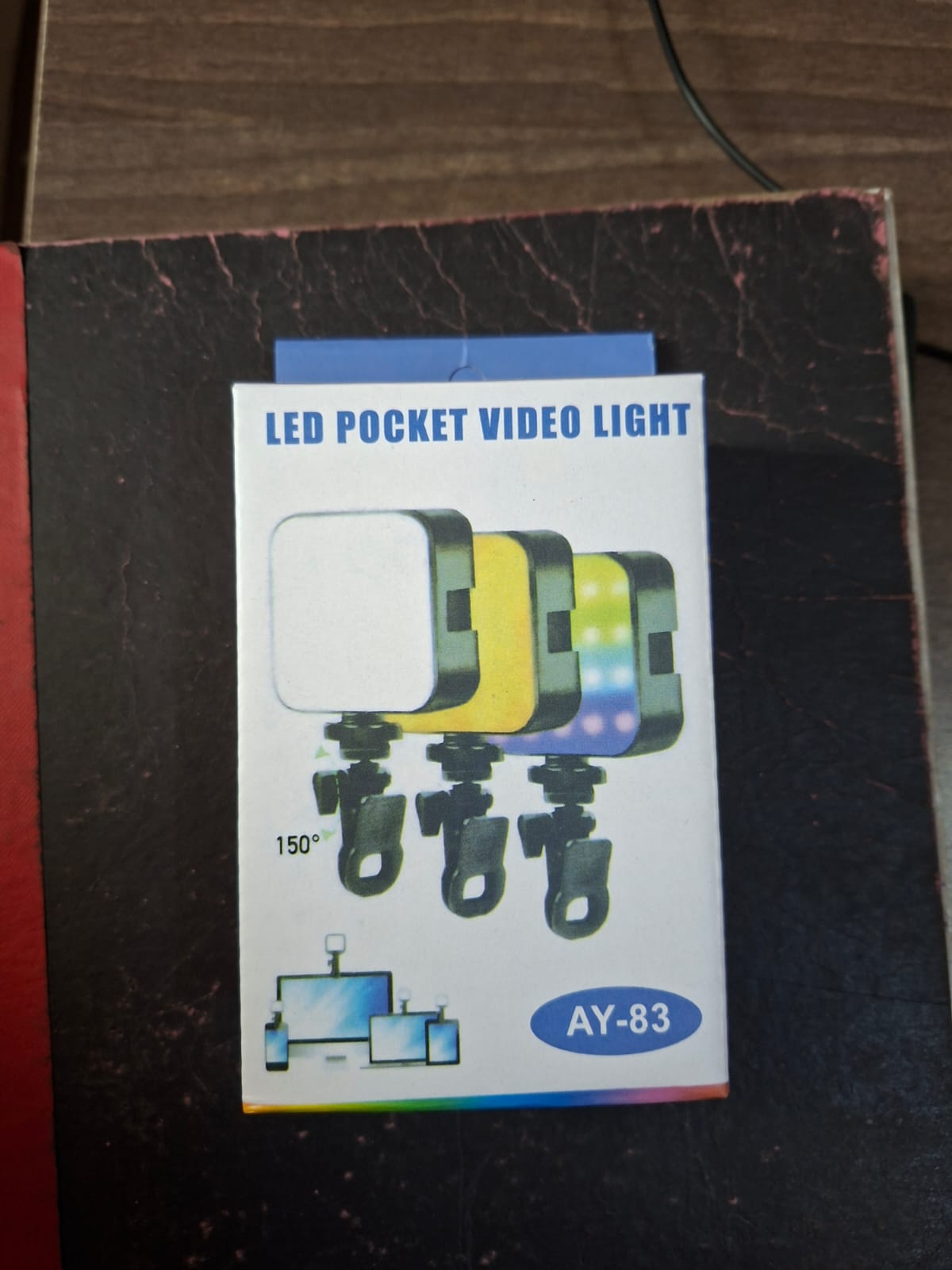 AY-83 RGB LED Photography Light – Mini Rechargeable Pocket Lighting Kit is a compact, versatile lighting solution designed for photographers, content creators, and live streamers who need professional