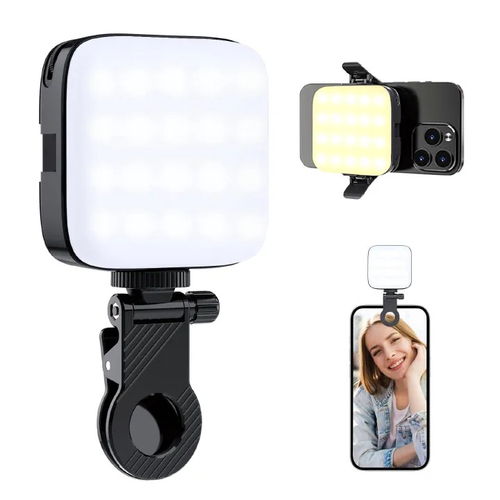AY-83 RGB LED Photography Light – Mini Rechargeable Pocket Lighting Kit is a compact, versatile lighting solution designed for photographers, content creators, and live streamers who need professional
