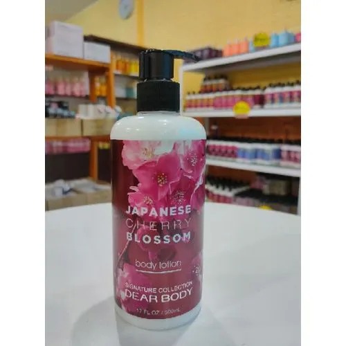 4 Pack Dear Body Cherry Blossom Contains Shower Gel, Body Splash, Body Cream and Body Lotion Sweet Fresh Scent Keep Fresh Body Washes 4 in 1 Signature Collection Body Luxuries Set