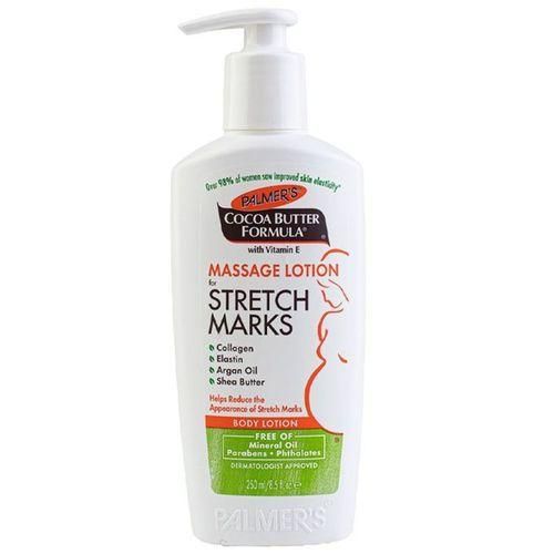 Palmer's Cocoa Butter Formula Massage Lotion For Stretch Marks, Pregnancy Skin Care Belly Cream Weight Fluctuation with Collagen, Elastin, Argan OIl and Shea Butter. Helps in removing stretch marks