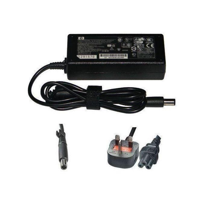 HP 65W Big Pin Laptop Charger – 18.5V 3.5A Adapter for EliteBook Folio 9480M – 7.4mm With Power Cable