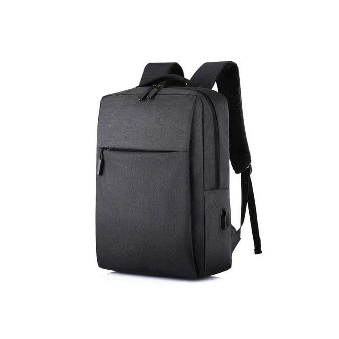Antitheft Laptop Bag With USB Charging Port black