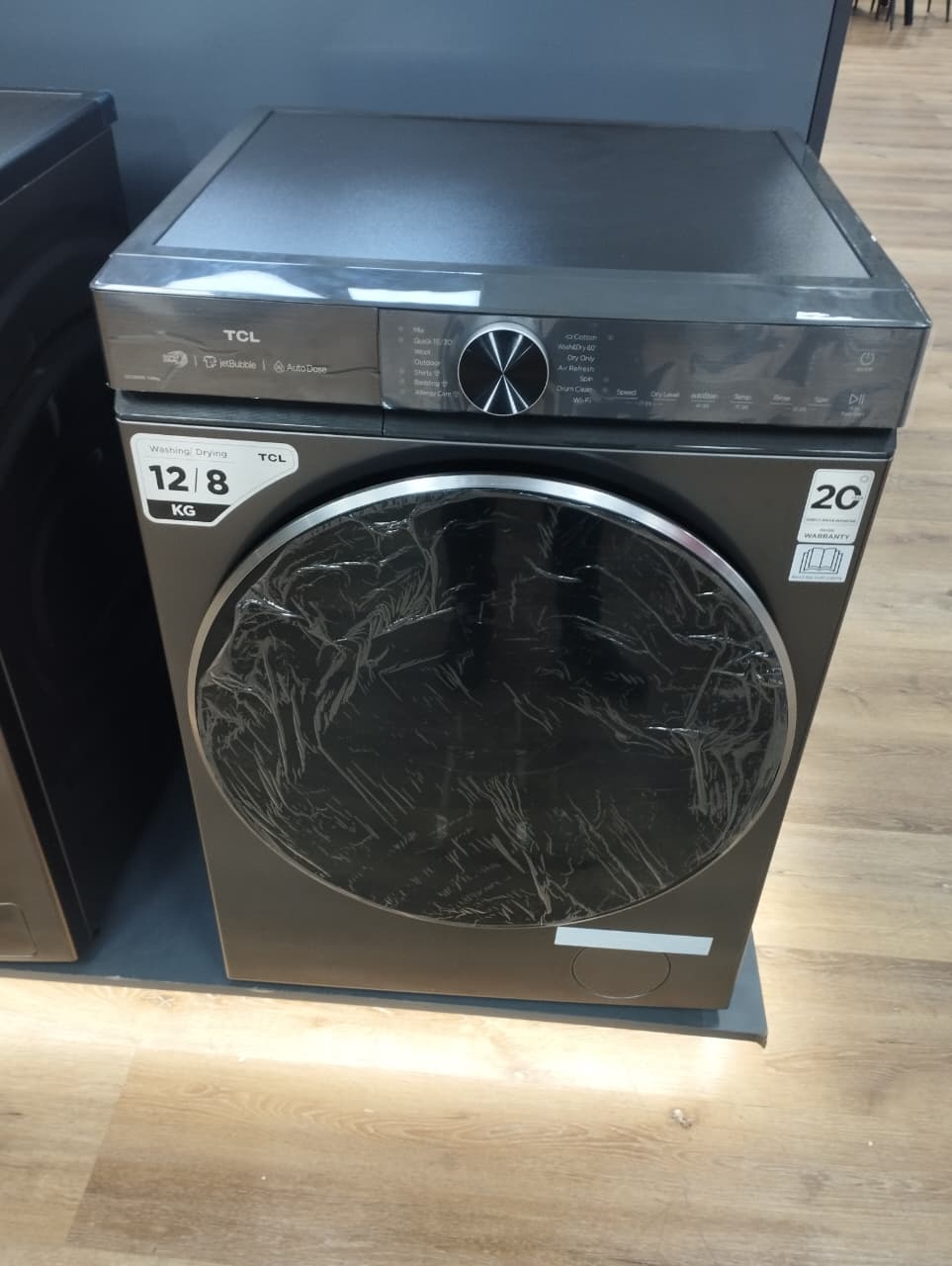 TCL C512WDG Washing Machine 12kg Washer 8kg Dryer Smart DD Motor