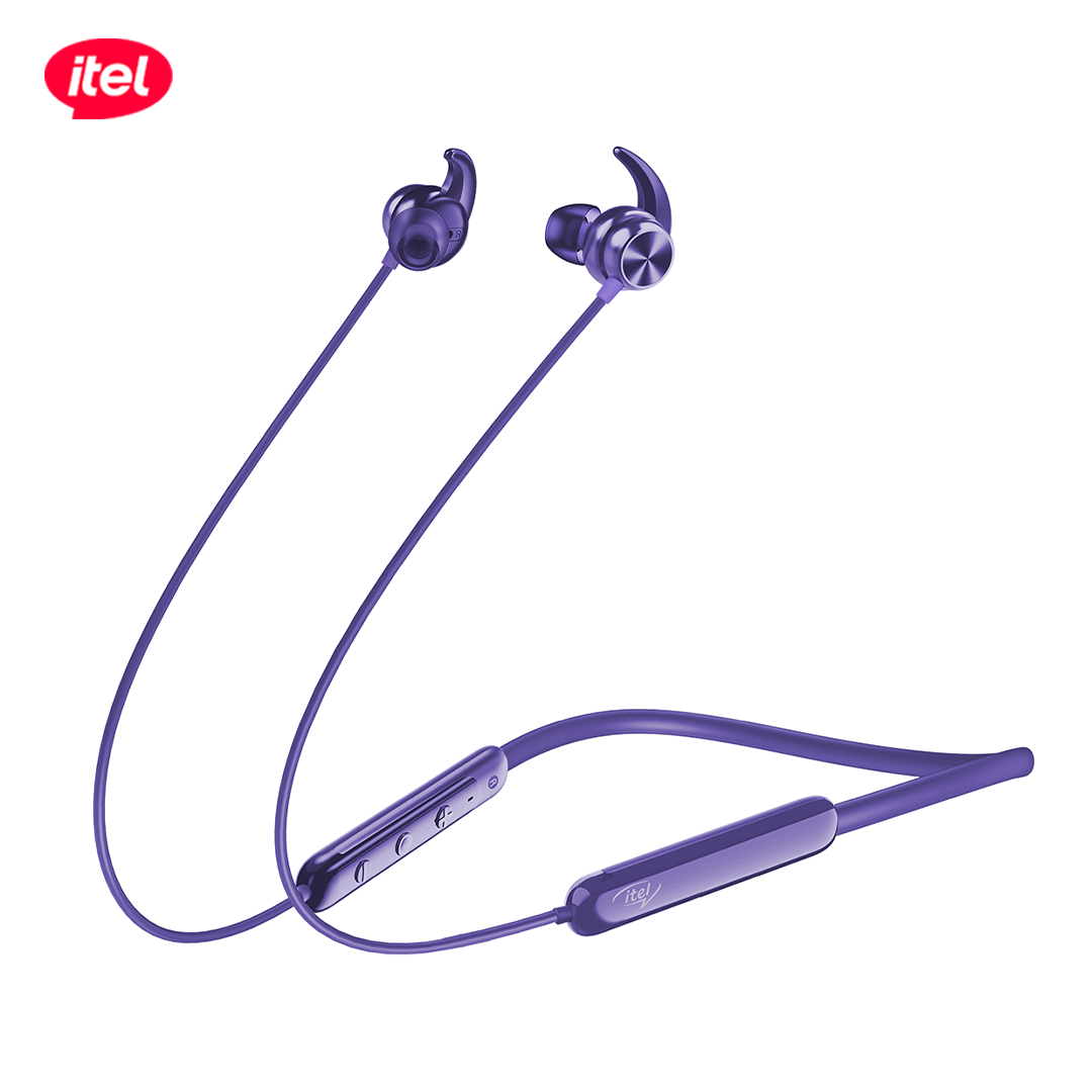 Wireless Neckband with 12 Hour Playback - Bluetooth 5.3, IPX5 Water Resistant, Magnetic Earbuds ,Ergonomic Design