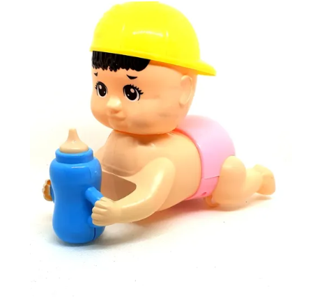 Musical Crawling Baby Toy – Interactive Infant Toy with Lifelike Crawling Motion, Baby Sounds, Encourages Motor Skill Development