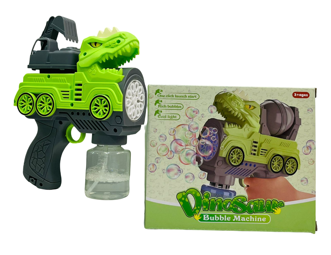 Funny Bubbles Electric Bubble Gun – Automatic Bubble Blaster with Continuous Stream, Battery-Operated Toy for Kids Aged 3+, Outdoor Party and Playtime Fun