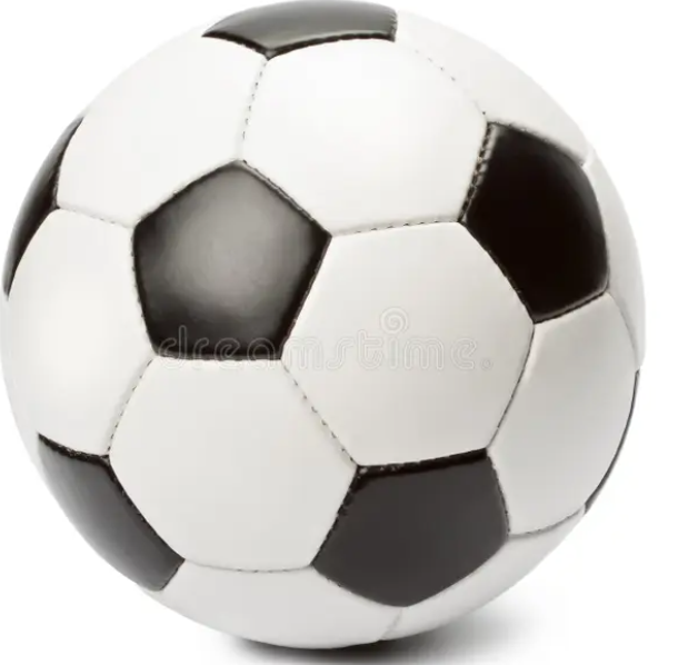 Size 5 Soccer Ball – Official Match Ball, Black & White High-Performance Training Football for Adults & Youth, Approved Waterproof Synthetic Leather