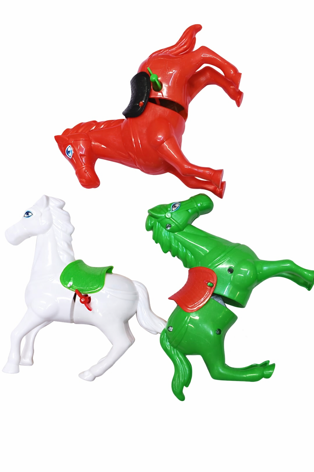 Clockwork Jumping Horse Toy – Wind-Up Galloping Pony with Swaying Action, Cute Vogue Rider Toy for Kids 3+, No Batteries Required, Interactive Educational Toy for Boys & Girls