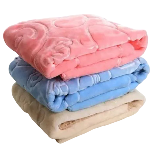 Super Soft Baby Fleece Blanket - Warm Lightweight Swaddling Wrap, Nursing Cover, & Stroller Shawl for Newborns & Infants - Perfect Baby Shower Gift (Multiple Colors)