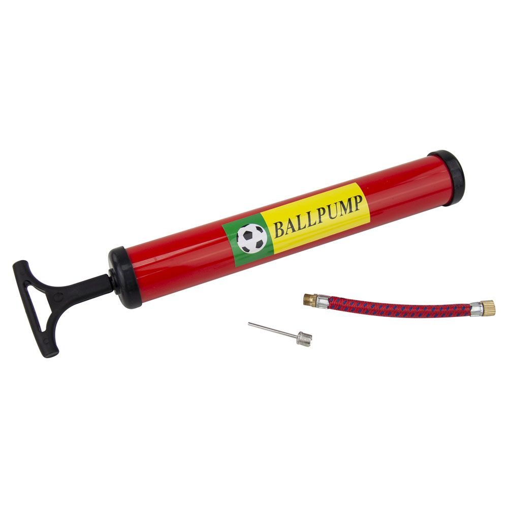 Portable Hand Pump for Sports Balls – Compact Manual Air Pump with Needles & Hose, Inflator for Soccer Basketball Volleyball & Balloons, Lightweight Travel Pump for Kids & Adults