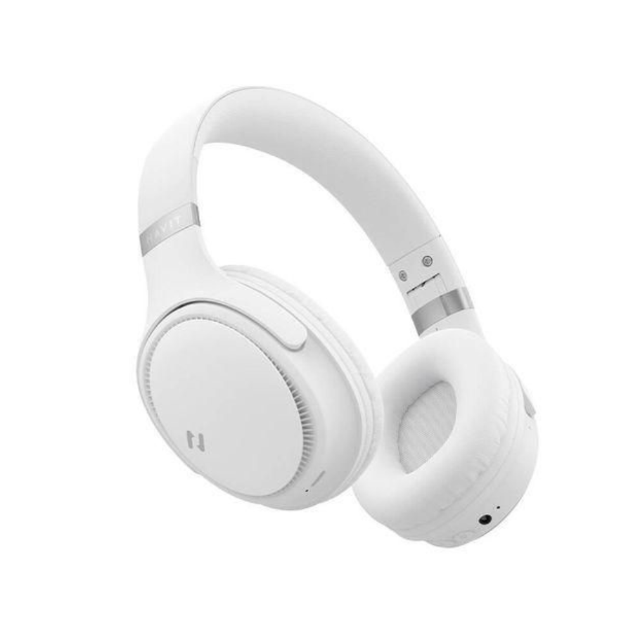 havit H630BT PRO ANC - Bluetooth Noise Cancelling Headphones Wireless with Microphone - 50+ Hrs Playtime, Folding Design, Dual Device Connection