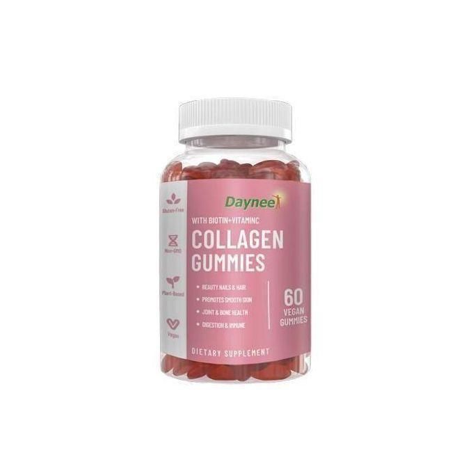 Daynee Collagen Gummies – Hair, Skin & Nail Support, Anti-Aging & Skin Elasticity Supplement