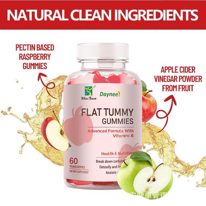 BUY ONE GET ONE FREE Daynee Flat Tummy Gummies advanced formula with vitamin B-60 counts