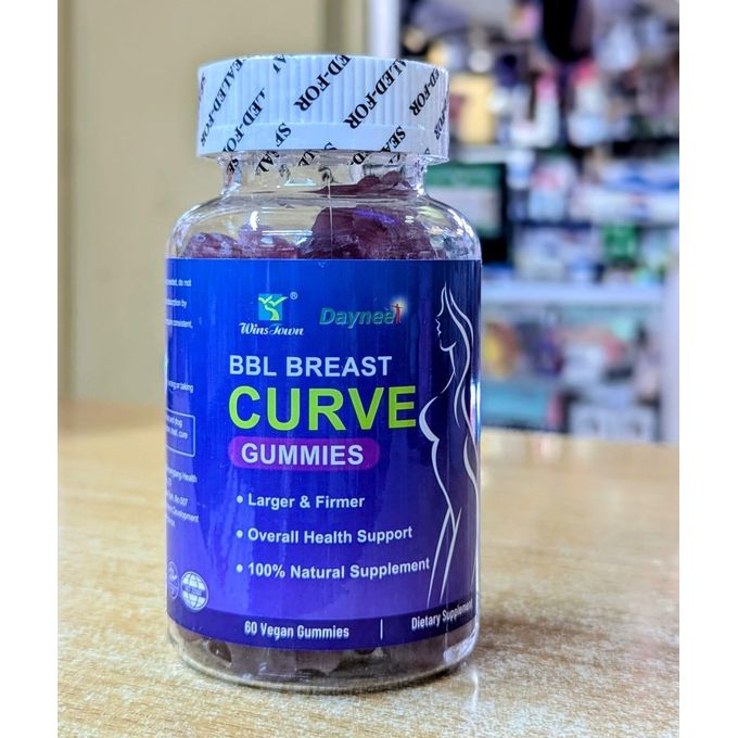 ORIGINAL BEST IN TOWN BBL breast curve gummies 60 units
