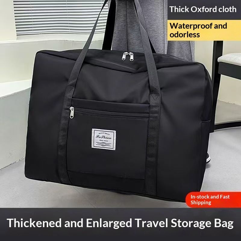 Travel bag large-capacity Oxford cloth luggage bag, large luggage sack, quilt and clothes storage bag, hospital maternity bag