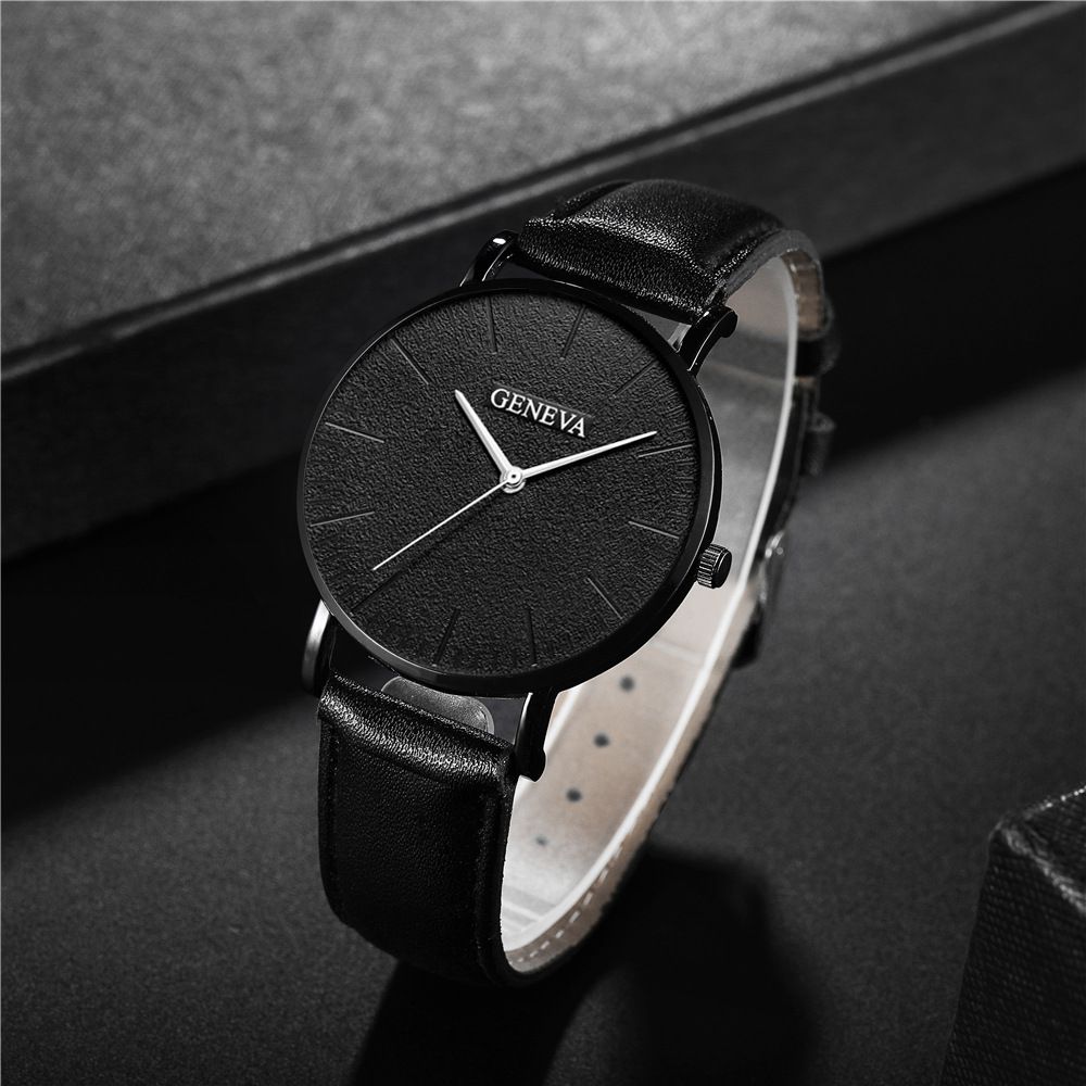 2026 New Fashionable Casual Men's Sports Style Watch Set Personalized Trendy Quartz Watch One Piece Hair Collection
